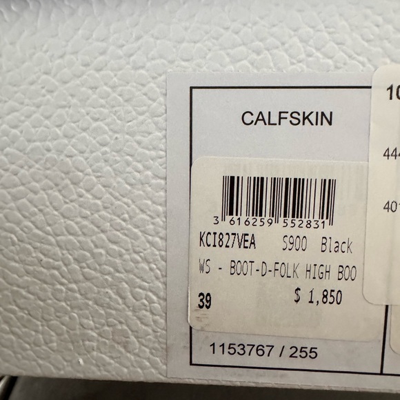 SOLD **Dior calfskin pony-style knee boots - Picture 6 of 13